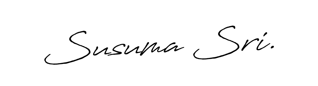 This is the best signature style for the Susuma Sri. name. Also you like these signature font (Antro_Vectra_Bolder). Mix name signature. Susuma Sri. signature style 7 images and pictures png