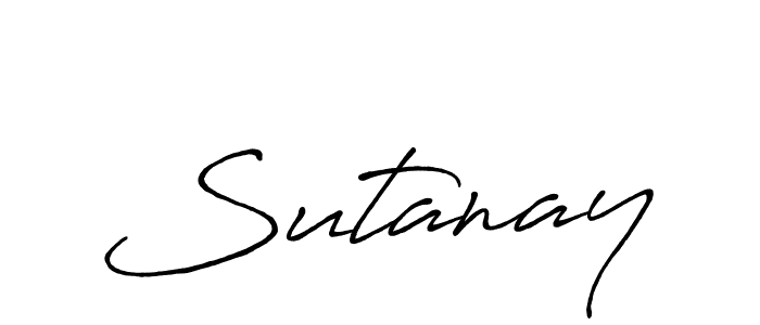 Once you've used our free online signature maker to create your best signature Antro_Vectra_Bolder style, it's time to enjoy all of the benefits that Sutanay name signing documents. Sutanay signature style 7 images and pictures png