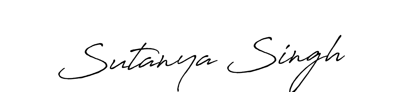 Here are the top 10 professional signature styles for the name Sutanya Singh. These are the best autograph styles you can use for your name. Sutanya Singh signature style 7 images and pictures png