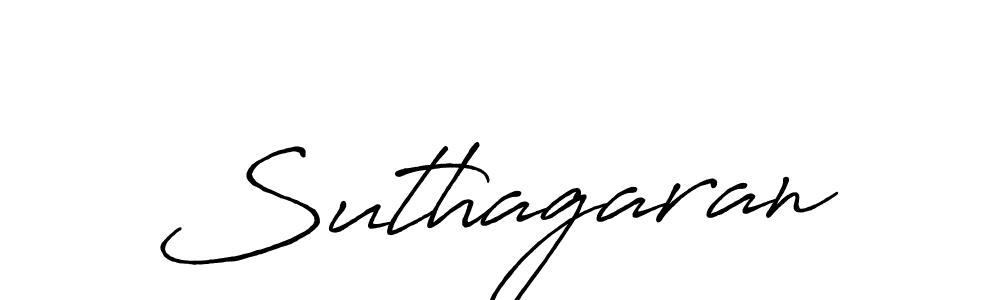 How to make Suthagaran signature? Antro_Vectra_Bolder is a professional autograph style. Create handwritten signature for Suthagaran name. Suthagaran signature style 7 images and pictures png