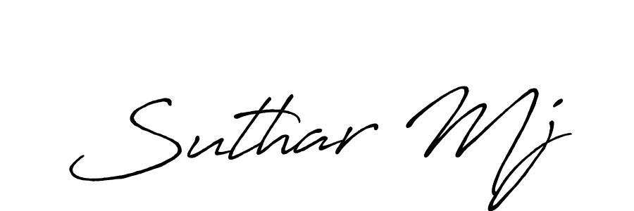 Best and Professional Signature Style for Suthar Mj. Antro_Vectra_Bolder Best Signature Style Collection. Suthar Mj signature style 7 images and pictures png