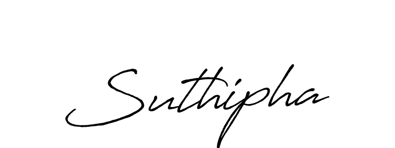 Also You can easily find your signature by using the search form. We will create Suthipha name handwritten signature images for you free of cost using Antro_Vectra_Bolder sign style. Suthipha signature style 7 images and pictures png