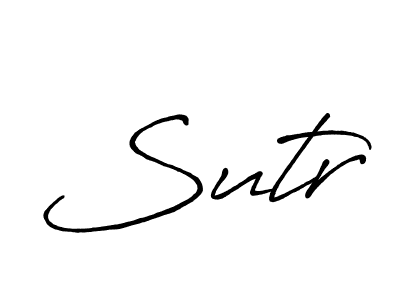 Make a beautiful signature design for name Sutr. Use this online signature maker to create a handwritten signature for free. Sutr signature style 7 images and pictures png