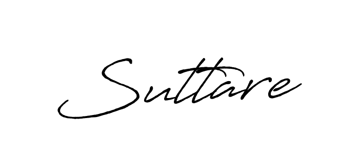 You should practise on your own different ways (Antro_Vectra_Bolder) to write your name (Suttare) in signature. don't let someone else do it for you. Suttare signature style 7 images and pictures png