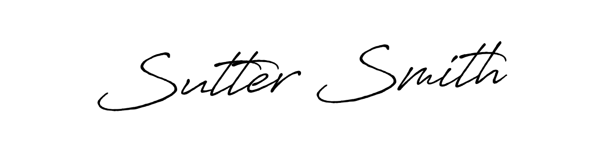 Best and Professional Signature Style for Sutter Smith. Antro_Vectra_Bolder Best Signature Style Collection. Sutter Smith signature style 7 images and pictures png