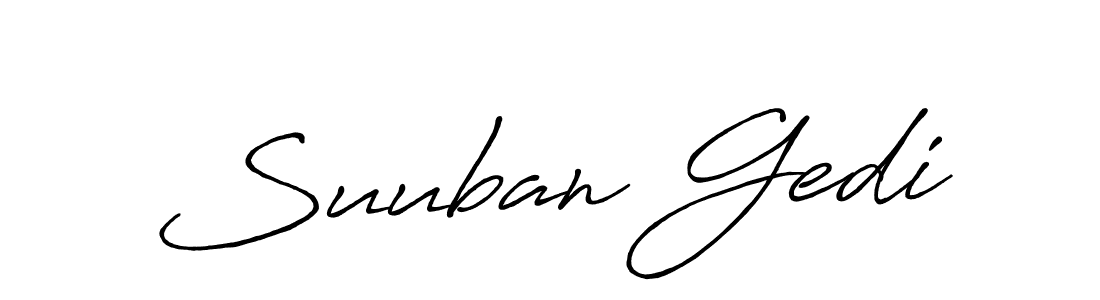 How to Draw Suuban Gedi signature style? Antro_Vectra_Bolder is a latest design signature styles for name Suuban Gedi. Suuban Gedi signature style 7 images and pictures png