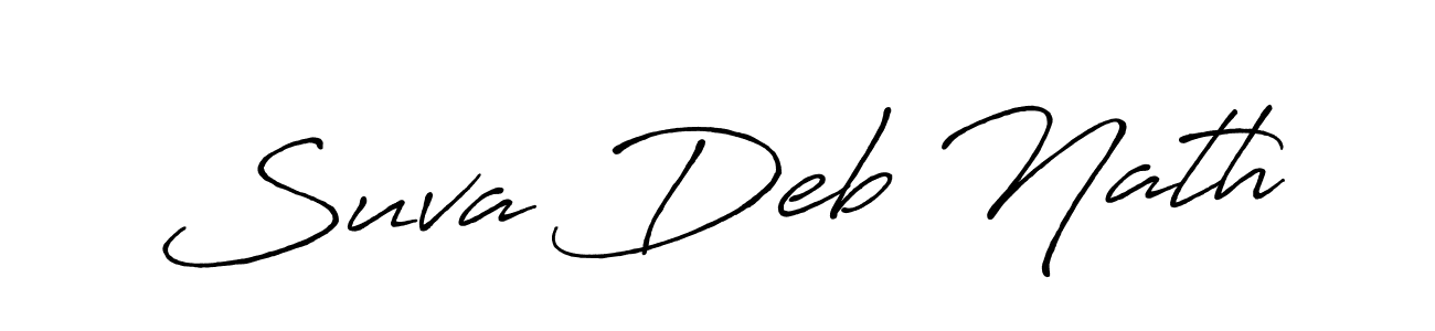 Once you've used our free online signature maker to create your best signature Antro_Vectra_Bolder style, it's time to enjoy all of the benefits that Suva Deb Nath name signing documents. Suva Deb Nath signature style 7 images and pictures png