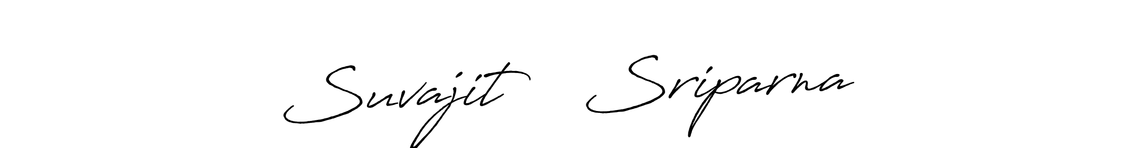 Similarly Antro_Vectra_Bolder is the best handwritten signature design. Signature creator online .You can use it as an online autograph creator for name Suvajit ❤️ Sriparna. Suvajit ❤️ Sriparna signature style 7 images and pictures png