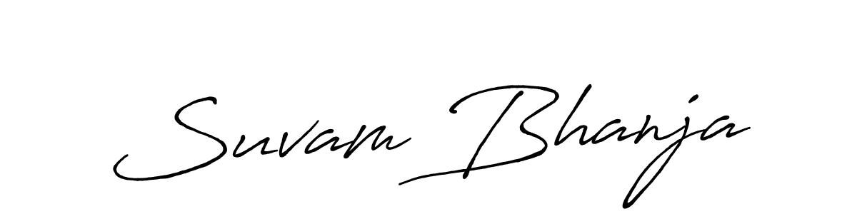 How to Draw Suvam Bhanja signature style? Antro_Vectra_Bolder is a latest design signature styles for name Suvam Bhanja. Suvam Bhanja signature style 7 images and pictures png