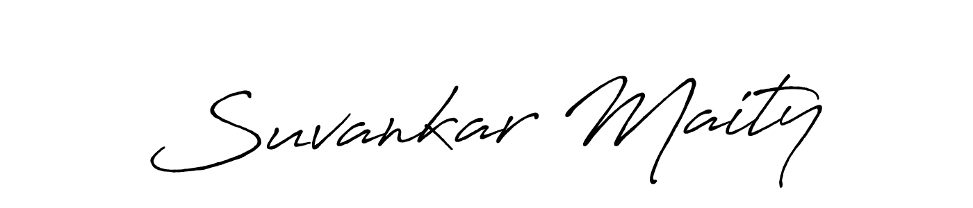 The best way (Antro_Vectra_Bolder) to make a short signature is to pick only two or three words in your name. The name Suvankar Maity include a total of six letters. For converting this name. Suvankar Maity signature style 7 images and pictures png