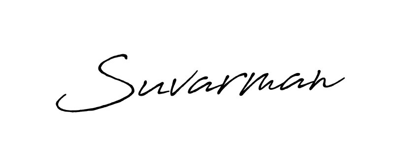 Once you've used our free online signature maker to create your best signature Antro_Vectra_Bolder style, it's time to enjoy all of the benefits that Suvarman name signing documents. Suvarman signature style 7 images and pictures png