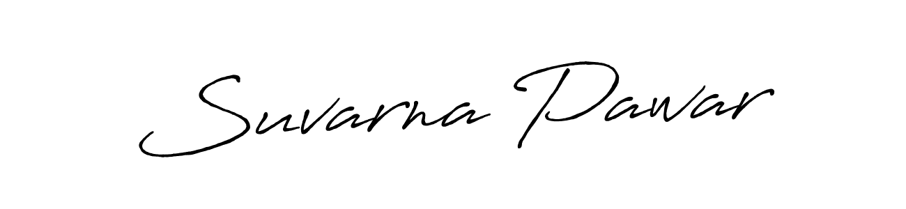 Make a beautiful signature design for name Suvarna Pawar. Use this online signature maker to create a handwritten signature for free. Suvarna Pawar signature style 7 images and pictures png