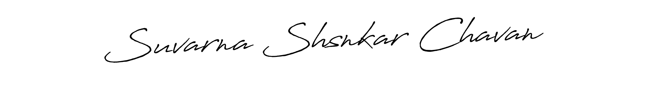 It looks lik you need a new signature style for name Suvarna Shsnkar Chavan. Design unique handwritten (Antro_Vectra_Bolder) signature with our free signature maker in just a few clicks. Suvarna Shsnkar Chavan signature style 7 images and pictures png