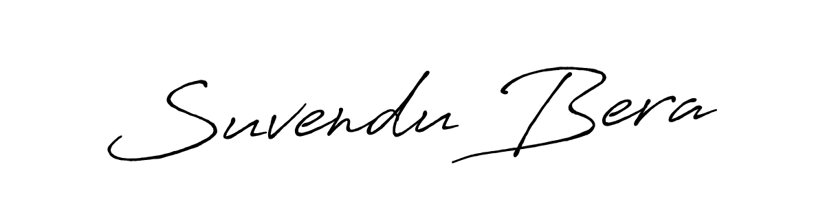 How to Draw Suvendu Bera signature style? Antro_Vectra_Bolder is a latest design signature styles for name Suvendu Bera. Suvendu Bera signature style 7 images and pictures png