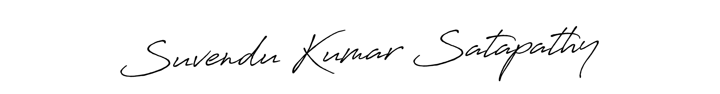 It looks lik you need a new signature style for name Suvendu Kumar Satapathy. Design unique handwritten (Antro_Vectra_Bolder) signature with our free signature maker in just a few clicks. Suvendu Kumar Satapathy signature style 7 images and pictures png