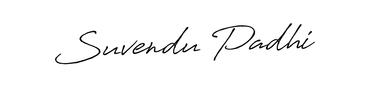 Also we have Suvendu Padhi name is the best signature style. Create professional handwritten signature collection using Antro_Vectra_Bolder autograph style. Suvendu Padhi signature style 7 images and pictures png