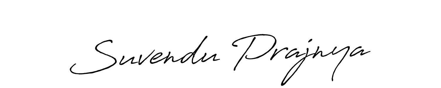 It looks lik you need a new signature style for name Suvendu Prajnya. Design unique handwritten (Antro_Vectra_Bolder) signature with our free signature maker in just a few clicks. Suvendu Prajnya signature style 7 images and pictures png