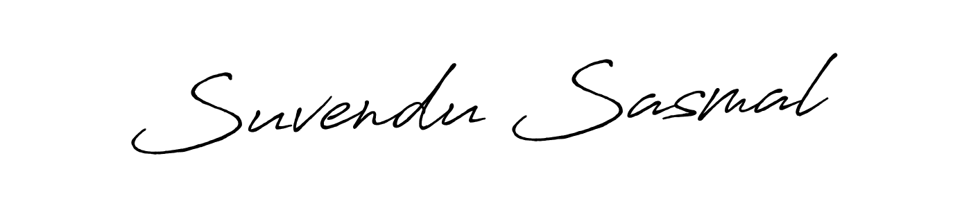 How to make Suvendu Sasmal signature? Antro_Vectra_Bolder is a professional autograph style. Create handwritten signature for Suvendu Sasmal name. Suvendu Sasmal signature style 7 images and pictures png