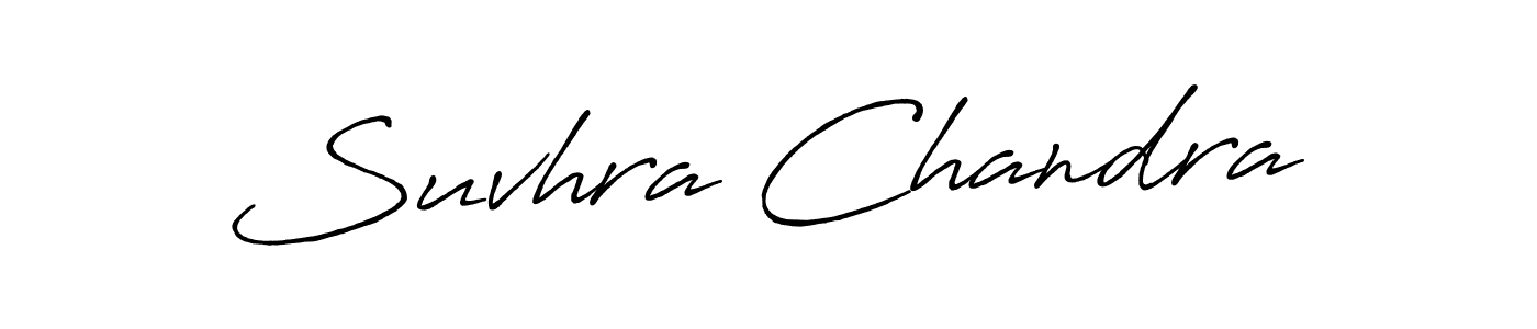 Make a beautiful signature design for name Suvhra Chandra. Use this online signature maker to create a handwritten signature for free. Suvhra Chandra signature style 7 images and pictures png