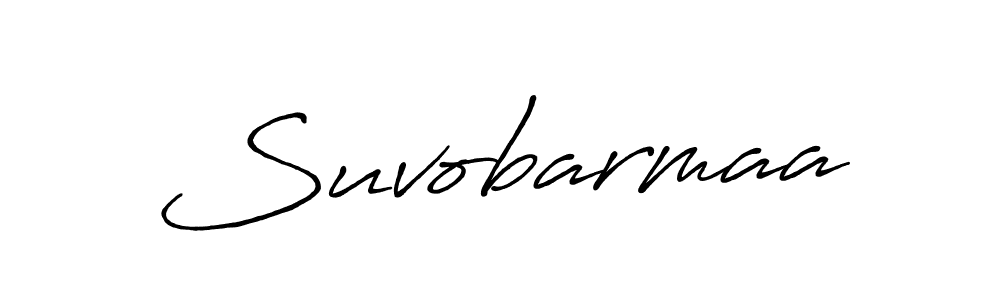 It looks lik you need a new signature style for name Suvobarmaa. Design unique handwritten (Antro_Vectra_Bolder) signature with our free signature maker in just a few clicks. Suvobarmaa signature style 7 images and pictures png
