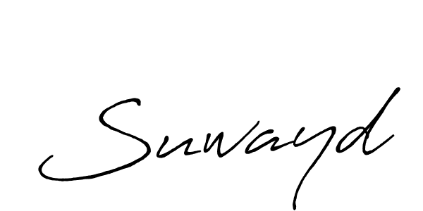 Create a beautiful signature design for name Suwayd. With this signature (Antro_Vectra_Bolder) fonts, you can make a handwritten signature for free. Suwayd signature style 7 images and pictures png