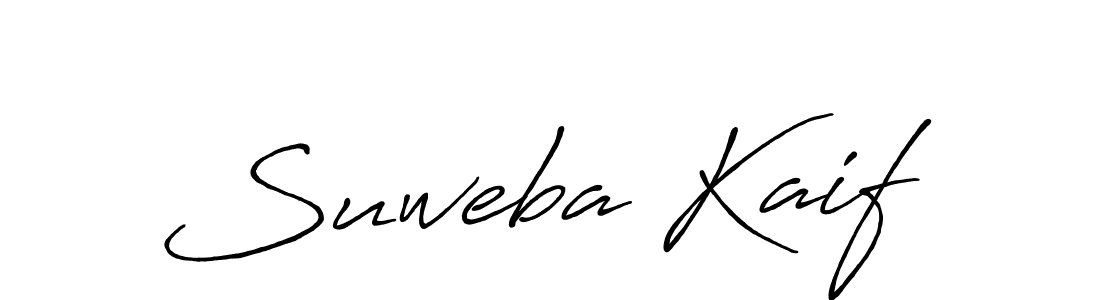 Also we have Suweba Kaif name is the best signature style. Create professional handwritten signature collection using Antro_Vectra_Bolder autograph style. Suweba Kaif signature style 7 images and pictures png