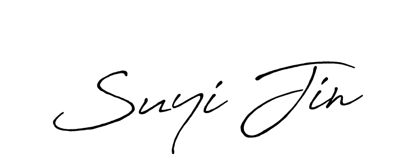 How to Draw Suyi Jin signature style? Antro_Vectra_Bolder is a latest design signature styles for name Suyi Jin. Suyi Jin signature style 7 images and pictures png