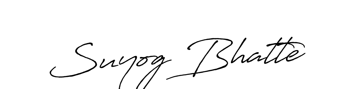 Here are the top 10 professional signature styles for the name Suyog Bhatte. These are the best autograph styles you can use for your name. Suyog Bhatte signature style 7 images and pictures png