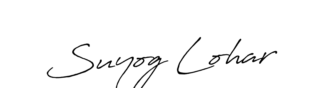 This is the best signature style for the Suyog Lohar name. Also you like these signature font (Antro_Vectra_Bolder). Mix name signature. Suyog Lohar signature style 7 images and pictures png