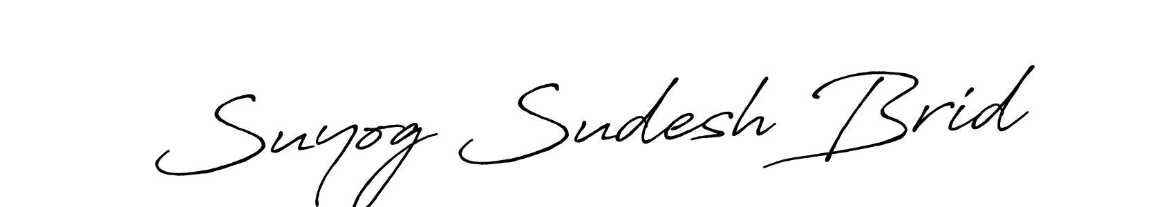 How to Draw Suyog Sudesh Brid signature style? Antro_Vectra_Bolder is a latest design signature styles for name Suyog Sudesh Brid. Suyog Sudesh Brid signature style 7 images and pictures png