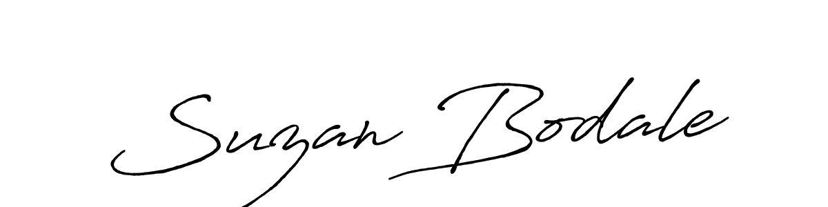 Antro_Vectra_Bolder is a professional signature style that is perfect for those who want to add a touch of class to their signature. It is also a great choice for those who want to make their signature more unique. Get Suzan Bodale name to fancy signature for free. Suzan Bodale signature style 7 images and pictures png