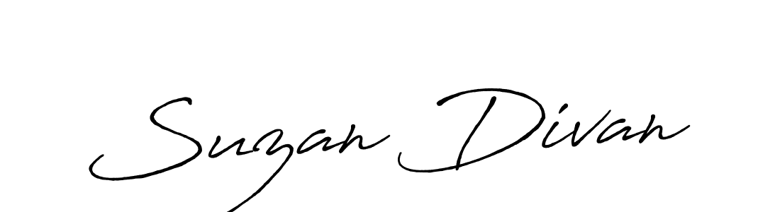 Best and Professional Signature Style for Suzan Divan. Antro_Vectra_Bolder Best Signature Style Collection. Suzan Divan signature style 7 images and pictures png