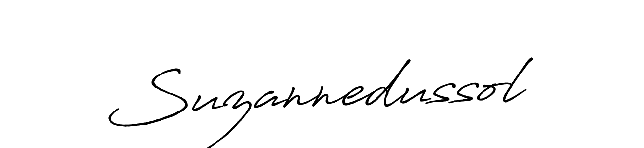 Design your own signature with our free online signature maker. With this signature software, you can create a handwritten (Antro_Vectra_Bolder) signature for name Suzannedussol. Suzannedussol signature style 7 images and pictures png