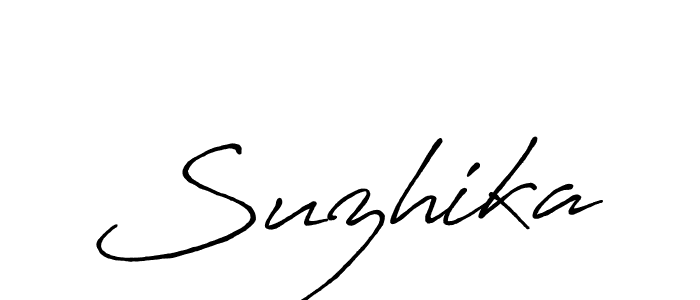 Make a beautiful signature design for name Suzhika. Use this online signature maker to create a handwritten signature for free. Suzhika signature style 7 images and pictures png