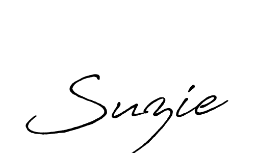 The best way (Antro_Vectra_Bolder) to make a short signature is to pick only two or three words in your name. The name Suzie include a total of six letters. For converting this name. Suzie signature style 7 images and pictures png