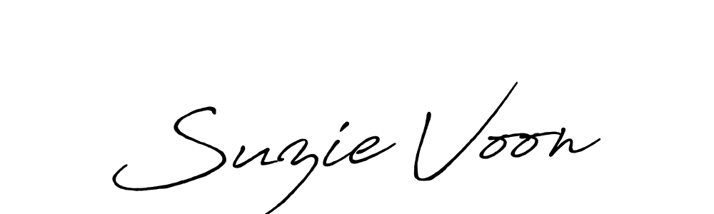 Similarly Antro_Vectra_Bolder is the best handwritten signature design. Signature creator online .You can use it as an online autograph creator for name Suzie Voon. Suzie Voon signature style 7 images and pictures png