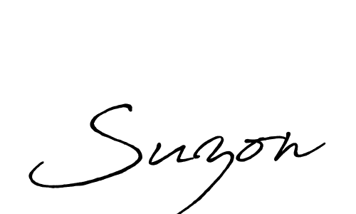 See photos of Suzon official signature by Spectra . Check more albums & portfolios. Read reviews & check more about Antro_Vectra_Bolder font. Suzon signature style 7 images and pictures png