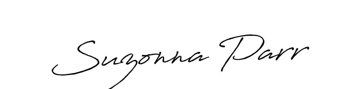 You should practise on your own different ways (Antro_Vectra_Bolder) to write your name (Suzonna Parr) in signature. don't let someone else do it for you. Suzonna Parr signature style 7 images and pictures png