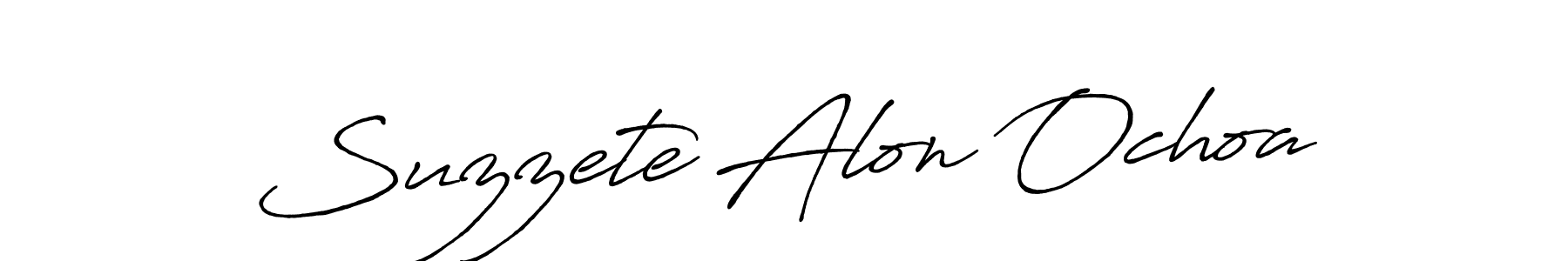 Make a beautiful signature design for name Suzzete Alon Ochoa. Use this online signature maker to create a handwritten signature for free. Suzzete Alon Ochoa signature style 7 images and pictures png