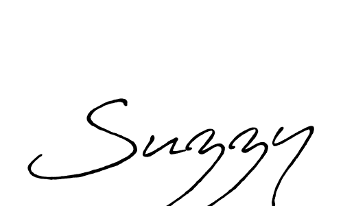 Use a signature maker to create a handwritten signature online. With this signature software, you can design (Antro_Vectra_Bolder) your own signature for name Suzzy. Suzzy signature style 7 images and pictures png