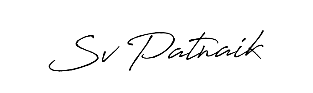 Once you've used our free online signature maker to create your best signature Antro_Vectra_Bolder style, it's time to enjoy all of the benefits that Sv Patnaik name signing documents. Sv Patnaik signature style 7 images and pictures png