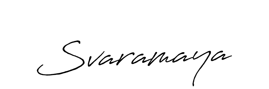 Similarly Antro_Vectra_Bolder is the best handwritten signature design. Signature creator online .You can use it as an online autograph creator for name Svaramaya. Svaramaya signature style 7 images and pictures png