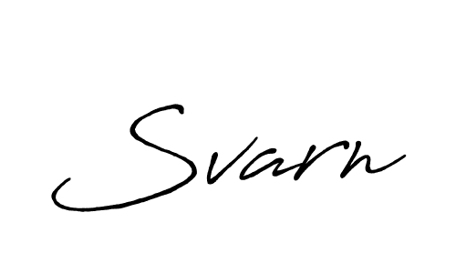 Make a beautiful signature design for name Svarn. Use this online signature maker to create a handwritten signature for free. Svarn signature style 7 images and pictures png