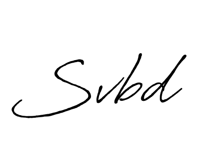 Once you've used our free online signature maker to create your best signature Antro_Vectra_Bolder style, it's time to enjoy all of the benefits that Svbd name signing documents. Svbd signature style 7 images and pictures png