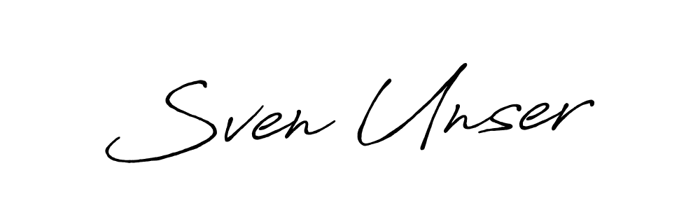 Here are the top 10 professional signature styles for the name Sven Unser. These are the best autograph styles you can use for your name. Sven Unser signature style 7 images and pictures png