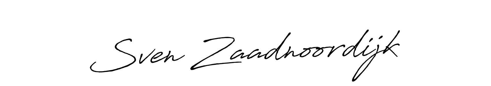 Also we have Sven Zaadnoordijk name is the best signature style. Create professional handwritten signature collection using Antro_Vectra_Bolder autograph style. Sven Zaadnoordijk signature style 7 images and pictures png