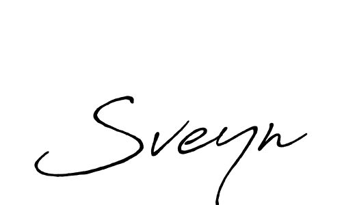 Also we have Sveyn name is the best signature style. Create professional handwritten signature collection using Antro_Vectra_Bolder autograph style. Sveyn signature style 7 images and pictures png