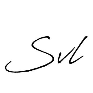How to Draw Svl signature style? Antro_Vectra_Bolder is a latest design signature styles for name Svl. Svl signature style 7 images and pictures png