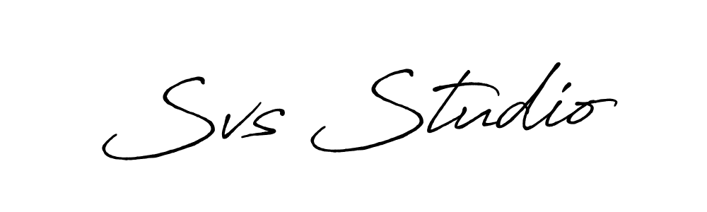 Also You can easily find your signature by using the search form. We will create Svs Studio name handwritten signature images for you free of cost using Antro_Vectra_Bolder sign style. Svs Studio signature style 7 images and pictures png