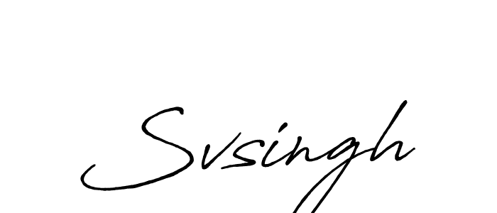 The best way (Antro_Vectra_Bolder) to make a short signature is to pick only two or three words in your name. The name Svsingh include a total of six letters. For converting this name. Svsingh signature style 7 images and pictures png